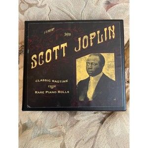 Rare Piano Rolls Scott Joplin 3-CD Box Set